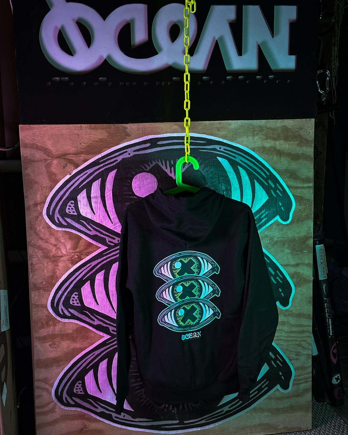 Optics Zip Up Hoodie